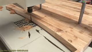 Máy Lọng CNC Bằng Mũi Router Woodmaster, Lọng chi tiết không cần đánh tuapi lại