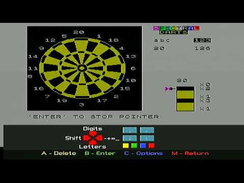 ZX Spectrum Vega Games - One Hundred and Eighty