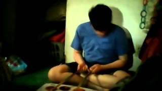 Autistic Kid sings Fu Manchu Thinkin&#39; Out Loud