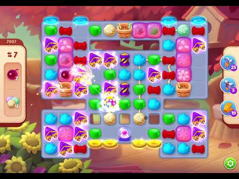 HomeScapes Level 7997 no boosters (17 moves)