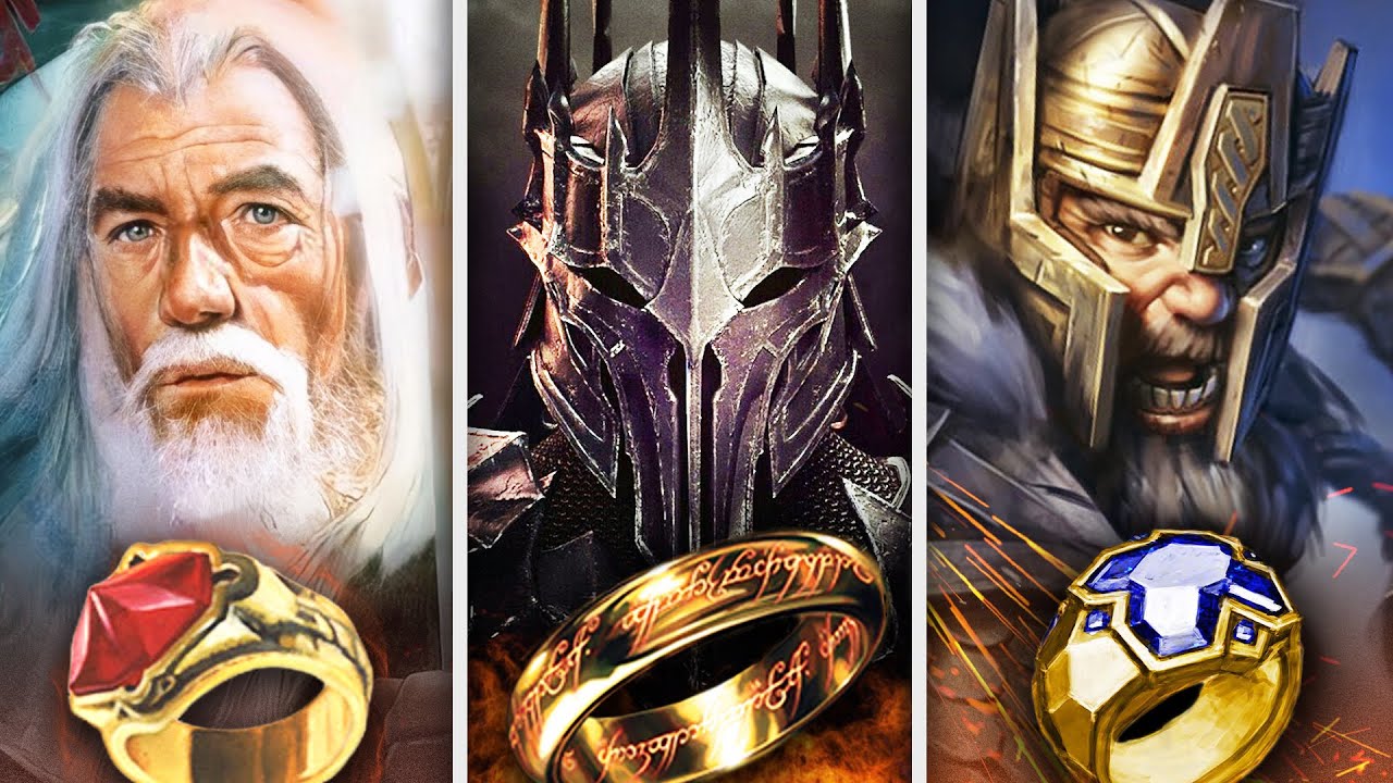 Todos os Tipos de ANÉIS DO PODER da Terra-média: Poderes e Habilidades