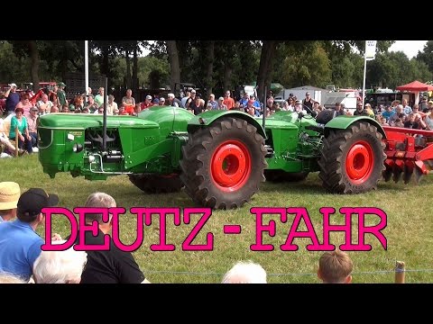 Nordhorn Historischer Feldtag # DEUTZ FAHR  Tandem Deutz 05 live in Nordhorn