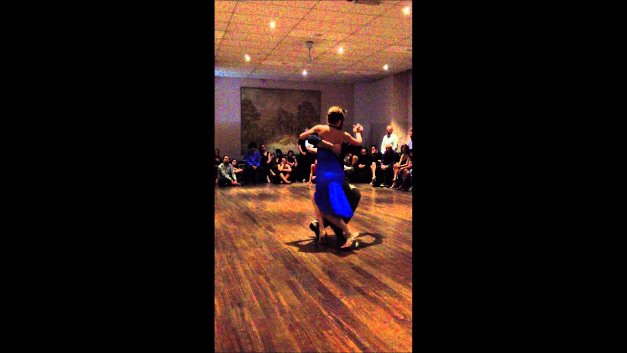 Veronica Toumanova & Giorgio Regnoli performing at Milonga Carma, Torino (1/3)