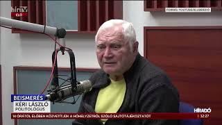 A Tisza párt tanácsadója bevallotta, hogy a Fidesz jobban áll, mint az ellenzéki közvélemény - HírTV
