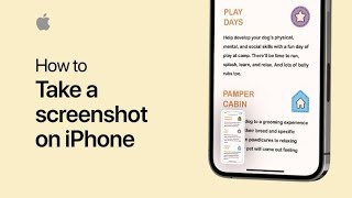 Take a screenshot on iPhone — Apple Support