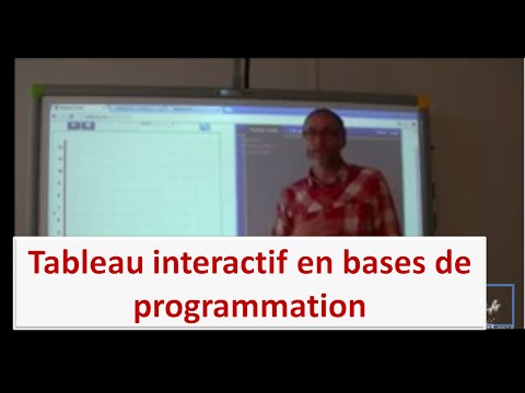 Préparer un cours avec le TBI