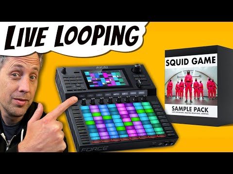 Akai Force - Live Looping Strategy (+ Squid Game Remix)