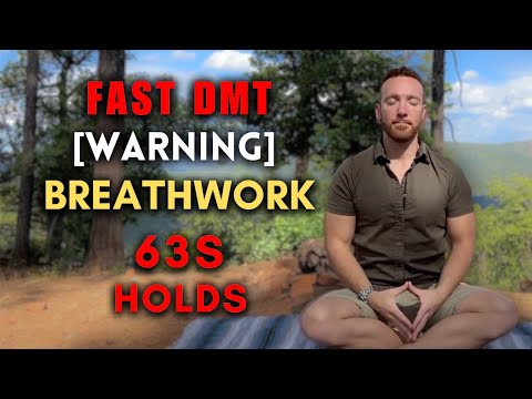 [WARNING!] Super Fast DMT Activation with Power Breathing | 63s Holds (3 Rounds) [Session 12/31]