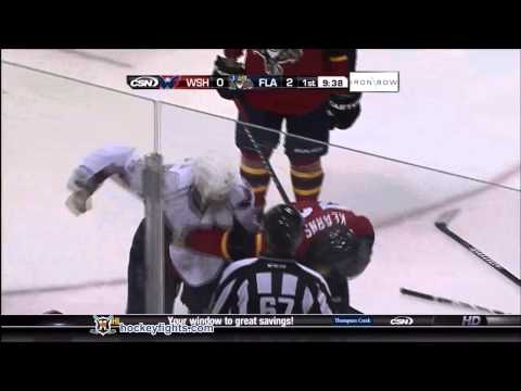 John Erskine vs Bracken Kearns Dec 5, 2011