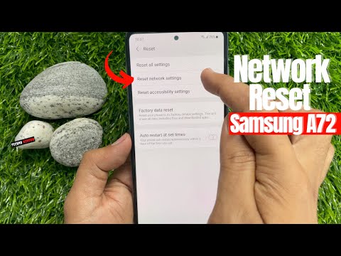 How to Reset Network Settings on Samsung Galaxy A72