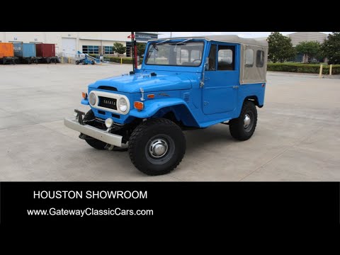 1974 Toyota FJ40, For Sale, 2239 HOU, Gateway Classic Cars Houston Showroom