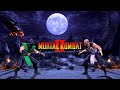 Mortal Kombat 9 But Classic MK2 Style Reptile Vs Baraka