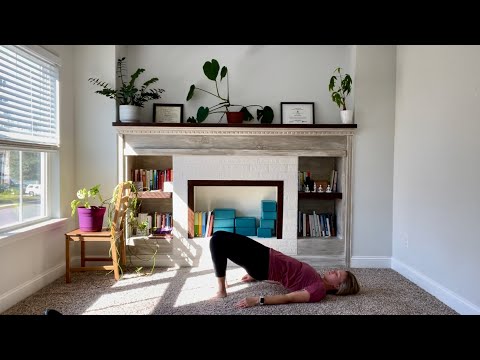 Discomfort in your knees during dvipada pitham (bridge pose)? Try these 2 ideas