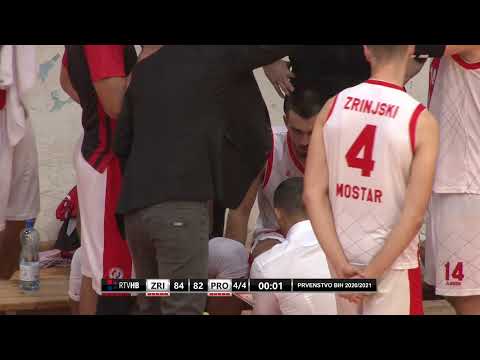 RTV HB | HKK Zrinjski - KK Promo | Prvenstvo BiH