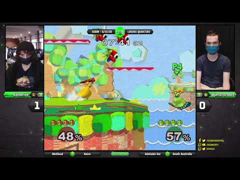 EVAC 11/12/20 SSBM - Katherine (Peach) vs WillD (Peach) - Losers Quarters