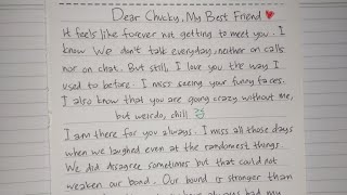 How to Write A Sweet Letter to Best Friend | Writing Practices