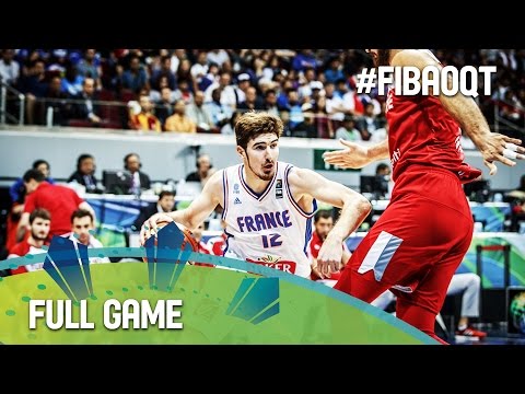 France v Turkey - Full Game - 2016 FIBA Olympic Qualifying Tournament - Philippines