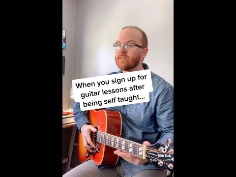 Lessons with me are NOT like this…😂🎸