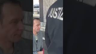 Suspect Christian Brueckner SMIRKS as he&#39;s asked if he killed Madeleine McCann