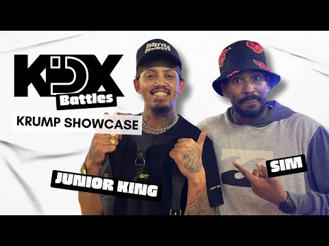 KDX BATTLES | KRUMP Showcase Battle | Junior King VS Sim