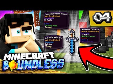 Vasehh - CRAFTING OP TINKERS TOOLS/WEAPONS! - EP 4 - (Boundless Modded Minecraft Server)