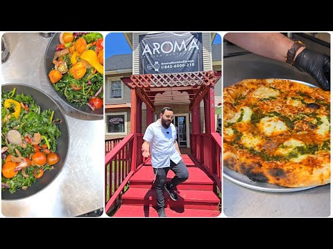 My visit to AROMA Restaurant in Monticello NY where authentic Italian cuisine meets an Israeli touch