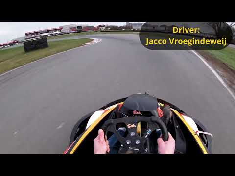 Karting des Fagnes Mariembourg NKH training huurkart 1:12.166 first time