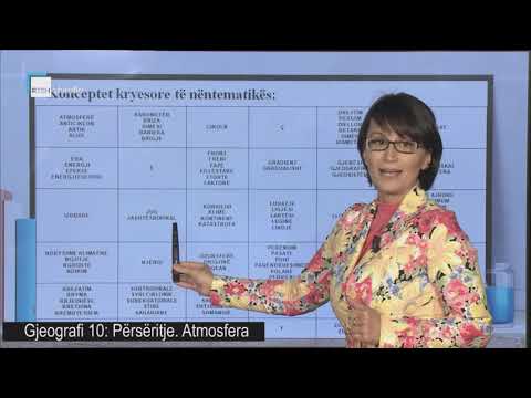 Gjeografi 10 - Përsëritje. Atmosfera.