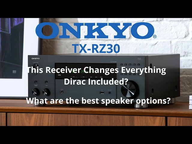 Onkyo TX-RZ30 9.2-channel AV receiver review