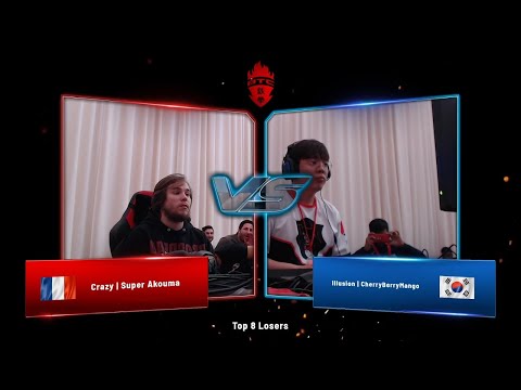 Crazy|Super Akouma (Akuma) vs Illusion|CherryBerryMango (Jin) - Berlin Tekken Clash 2019 - Tekken 7