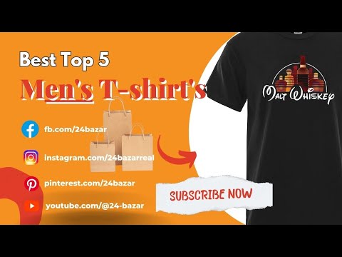 From Basics to Statement Pieces: Best Top 5 #Men's #T-shirts