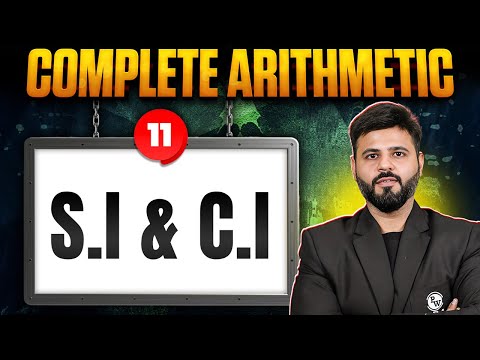 Simple & Compound Interest (SI CI) One Shot | CAT 2025 Quants Preparation | Arithmetic Tricks