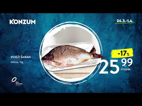 Ponuda ribe 26.3. - 1.4.