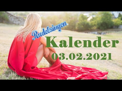 Der Mitsing - Kalender am 03.02.2021 - Tag 34