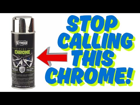 Testing Seymour Extreme FX Chrome Spray Paint
