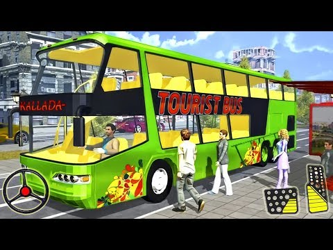 Tourist Bus Offroad Drive Sim - Mountain Buses Driving | Android Gameplay