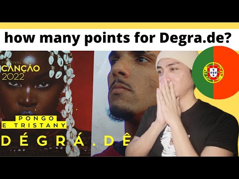 Pongo e Tristany – DÉGRÁ.DÊ | Festival da Canção 2022 Portugal Eurovision REACTION