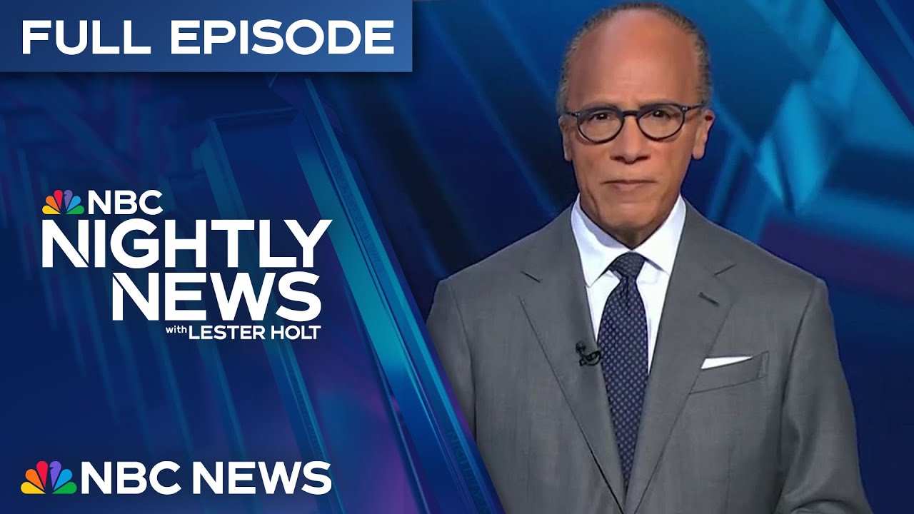 Nightly News Full Episode - May 26