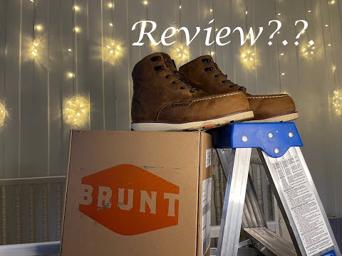 BRUNT work boots [Vlog]