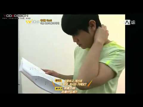 [中字]111219 BEAST Interview & Making FILA @ Mnet Wide Entertainment