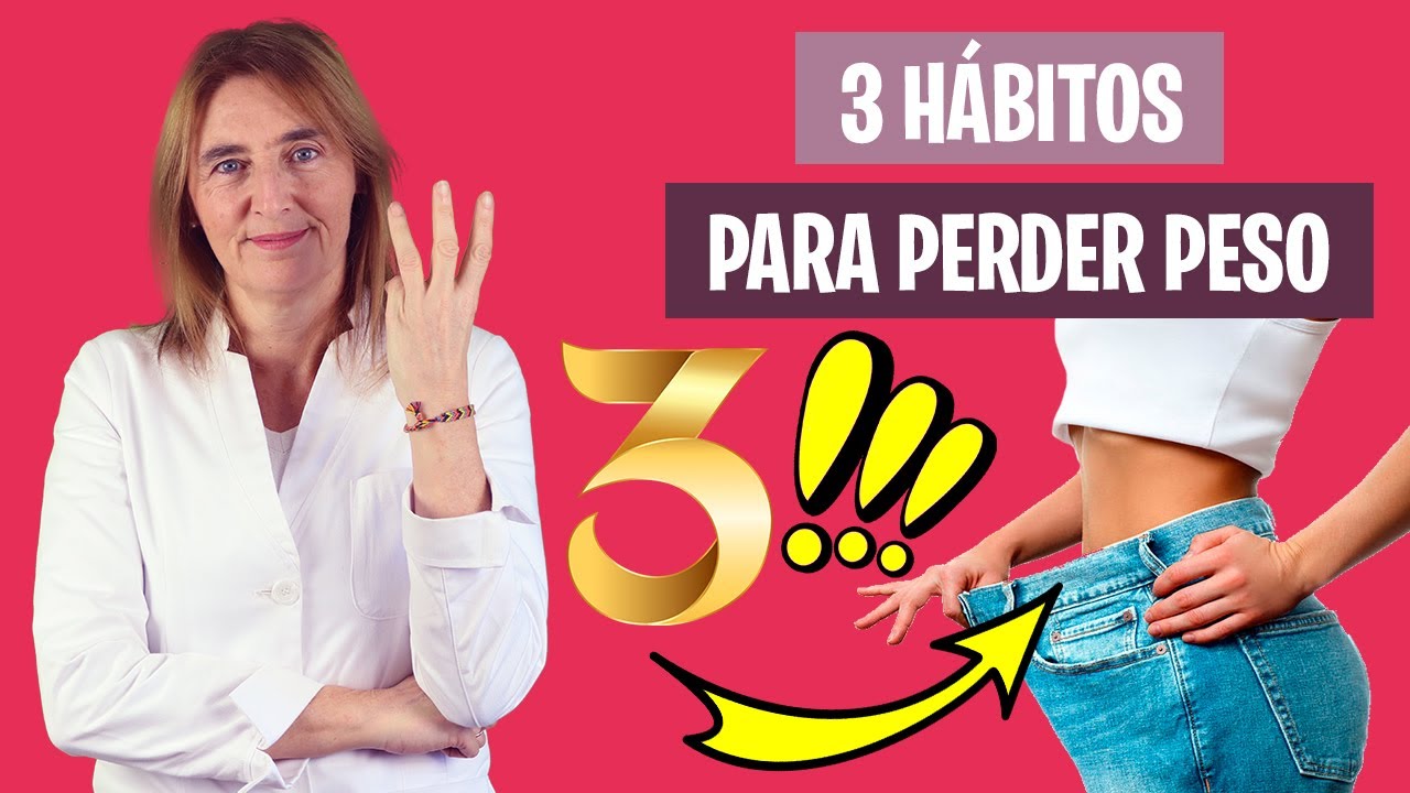 3 RUTINAS SALUDABLES que te hacen PERDER PESO | Haz esto para adelgazar | Nutrición y Dietética