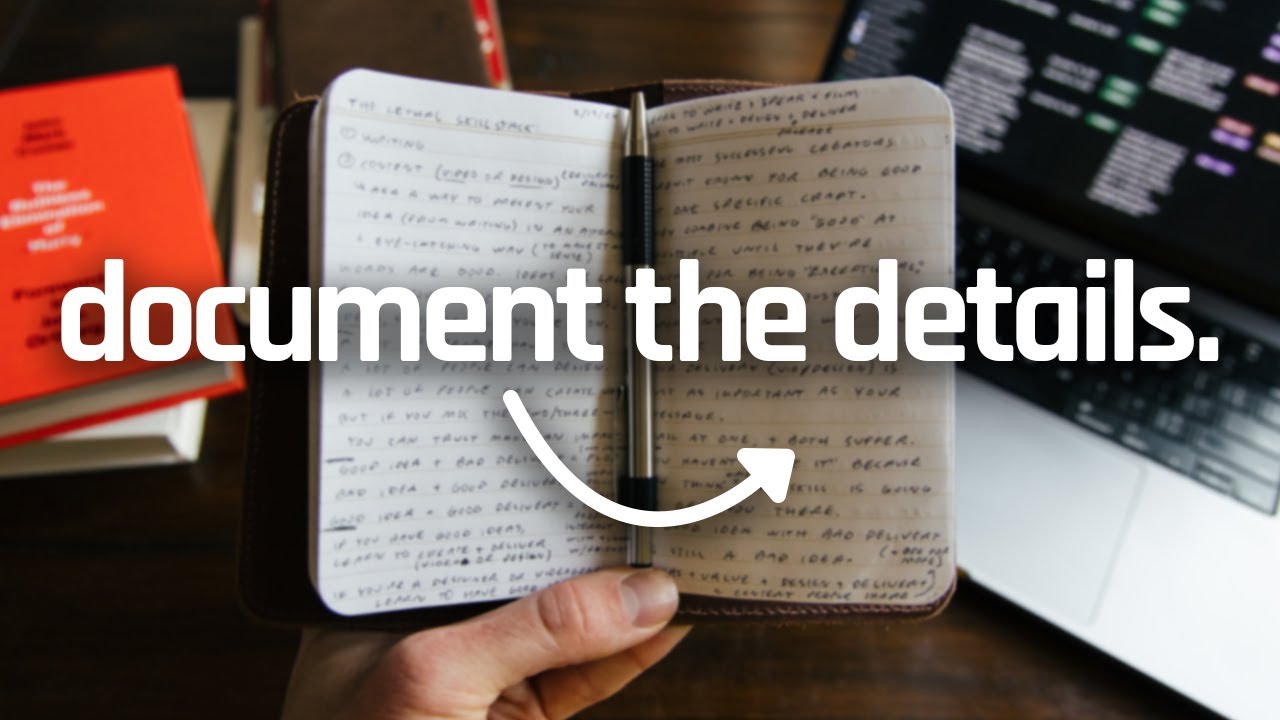 Remember everything with this pocket notebook system