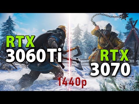 RTX 3060 Ti vs RTX 3070 // 1440p