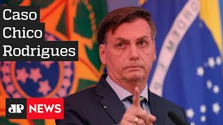 Bolsonaro tenta desvincular sua imagem do senador Chico Rodrigues