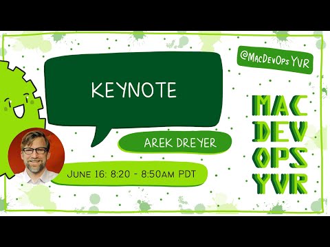 MDOYVR22 - Arek Dreyer - Keynote