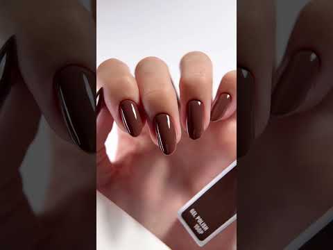 Гель-лак коричневий JOIA vegan Cinnamon Latte №15GP, емаль (6 мл)