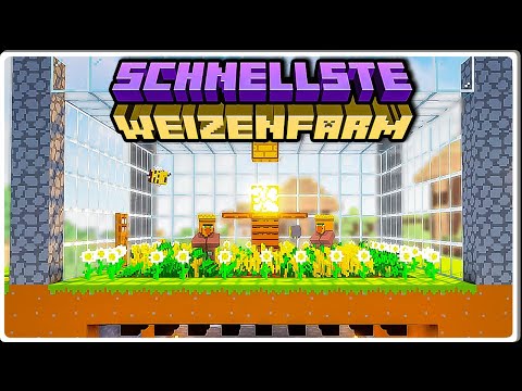 AUTOMATISCHE Weizenfarm für Anfänger (Java & Bedrock)