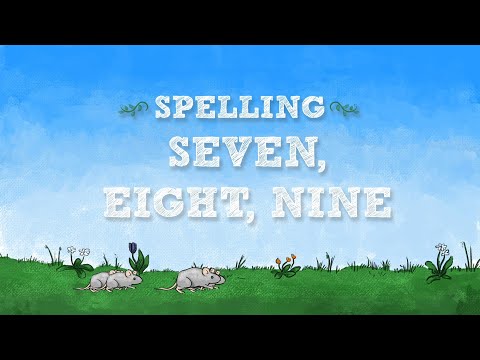 How To Spell Numbers 7, 8, 9 | The Good and the Beautiful