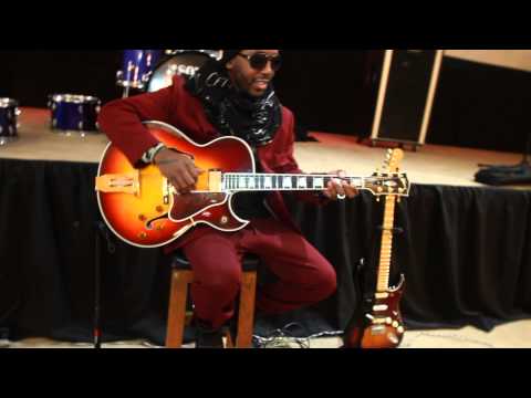 Wild Man preparing for upcoming project.