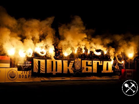 Гробари на ФК Мачва Шабац - ФК Партизан ┃ Куп Србије 28.10.2025.